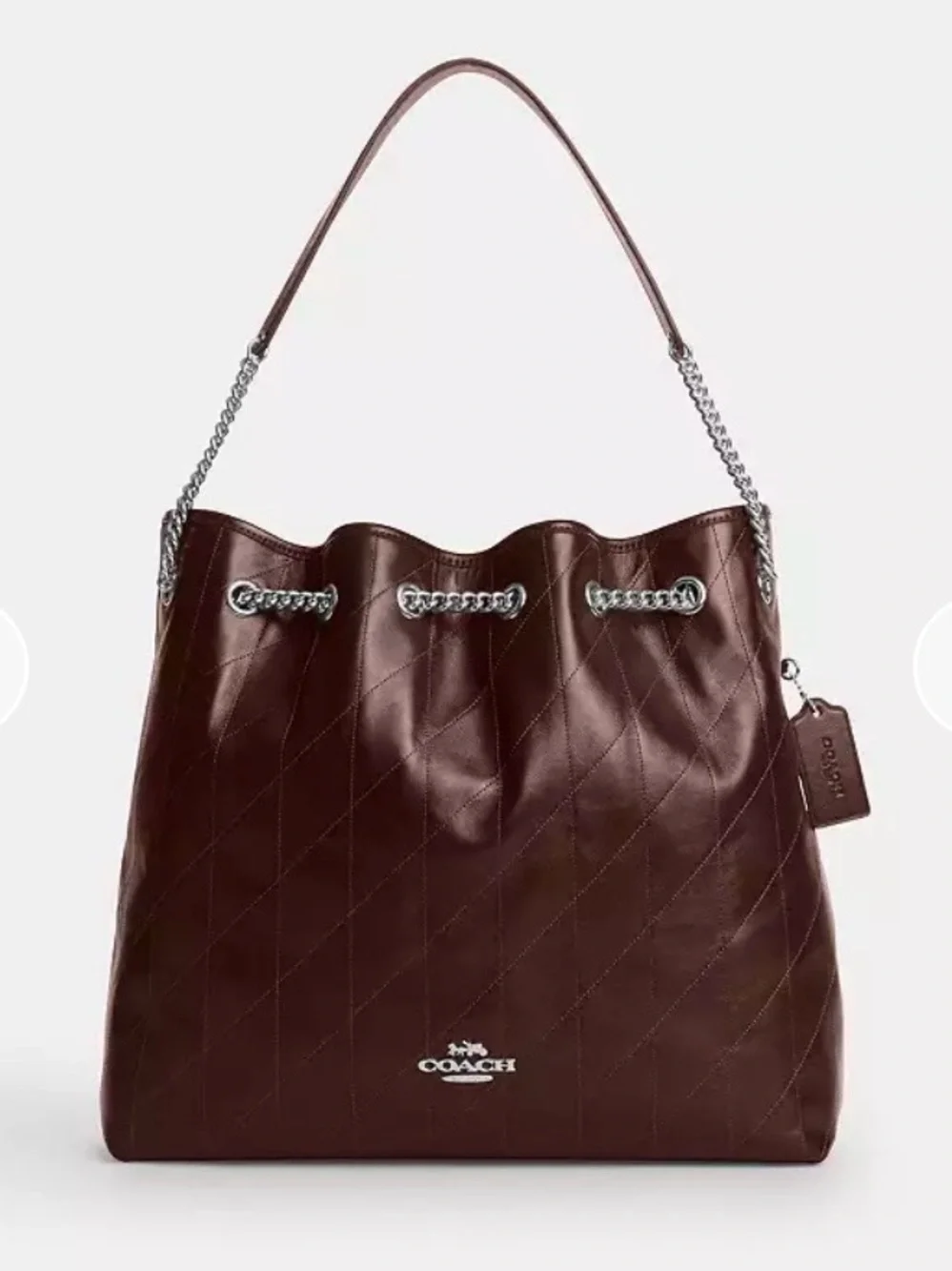 Coach Quilted leather Evelyn Large Shoulder bag
